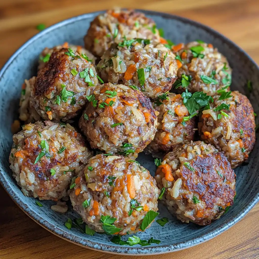The Best Lamb and Brown Rice Balls (That Made My Picky Border Collie Finally Stop Being Food Snobby!)