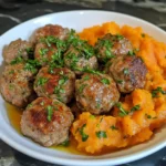 Lamb and Sweet Potato Meatballs