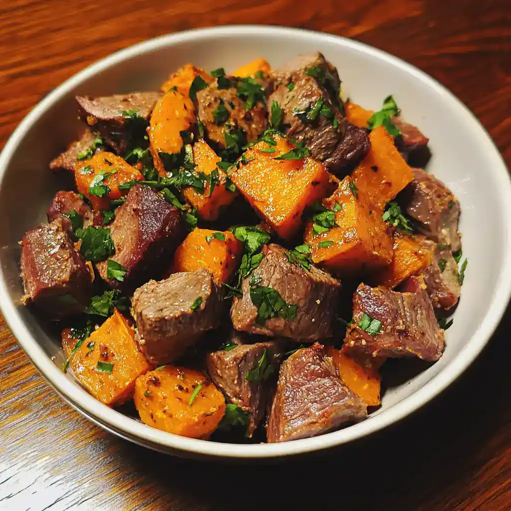 The Best Beef Heart and Sweet Potato Bites (Amber’s Organ Meat Adventure!)