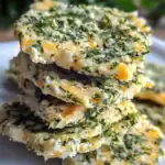 Herb-crusted salmon patties with fresh greens and herbs, healthy seafood dishes, delicious easy-to-make salmon recipe, Waggy Chef seafood recipes, flavorful salmon patty close-up image.