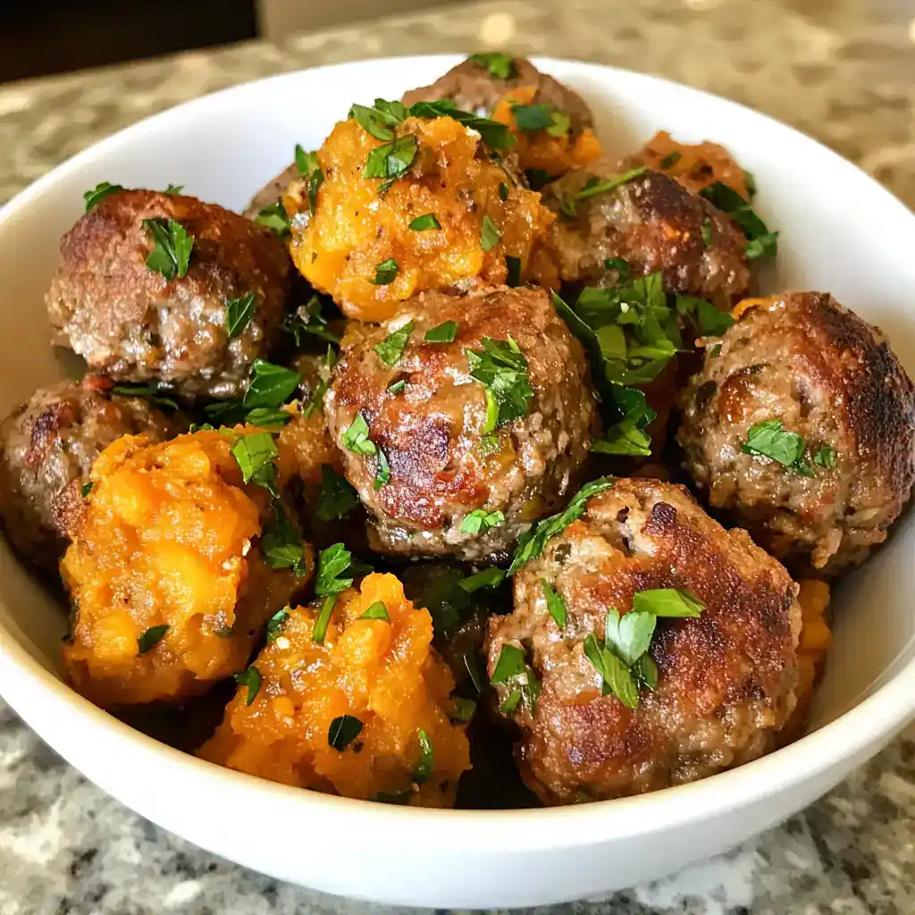 The Ultimate Lamb and Sweet Potato Balls (That Made My Golden Retriever Amber Think He’s Getting Gourmet Meatballs!)
