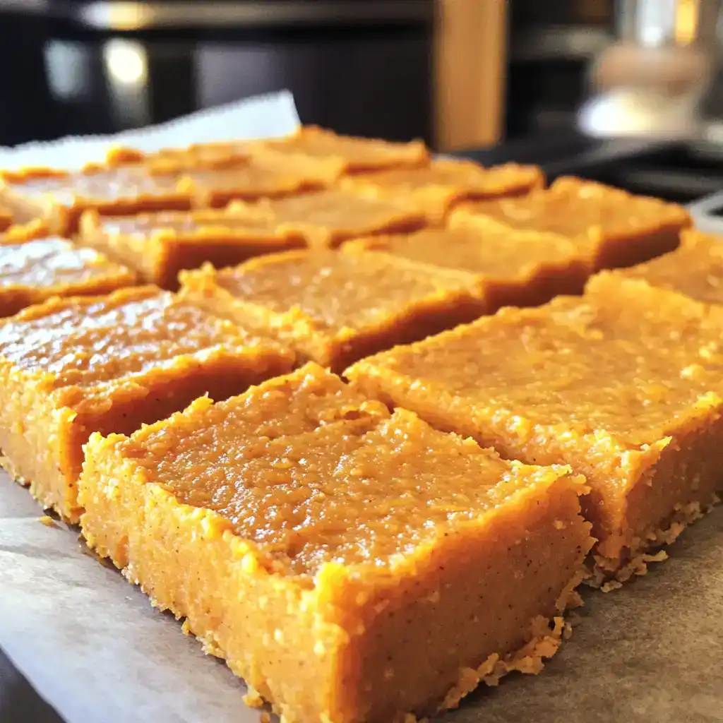 The Best Pumpkin Sweet Potato Squares (That Made My Golden Retriever Amber Think He’s Getting Autumn Dessert Casserole!)