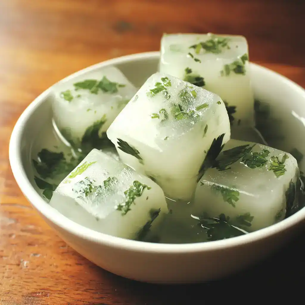 The Perfect Parsley Ice Chews (That Made My Golden Retriever Think I Discovered Breath Mint Magic!)