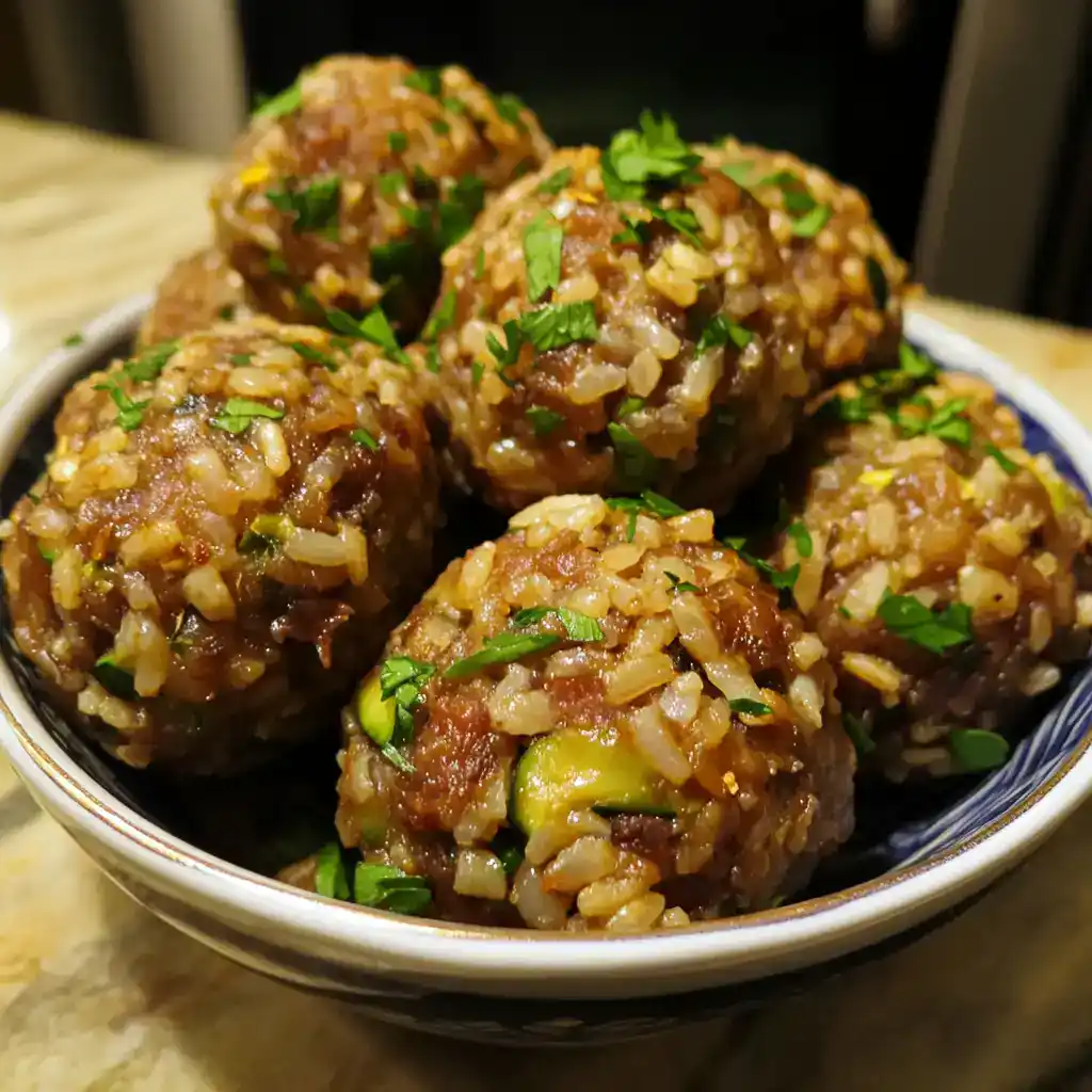 The Ultimate Beef Heart and Rice Balls (That Made My Golden Retriever Amber Think Veggies are the Best Thing Ever!)
