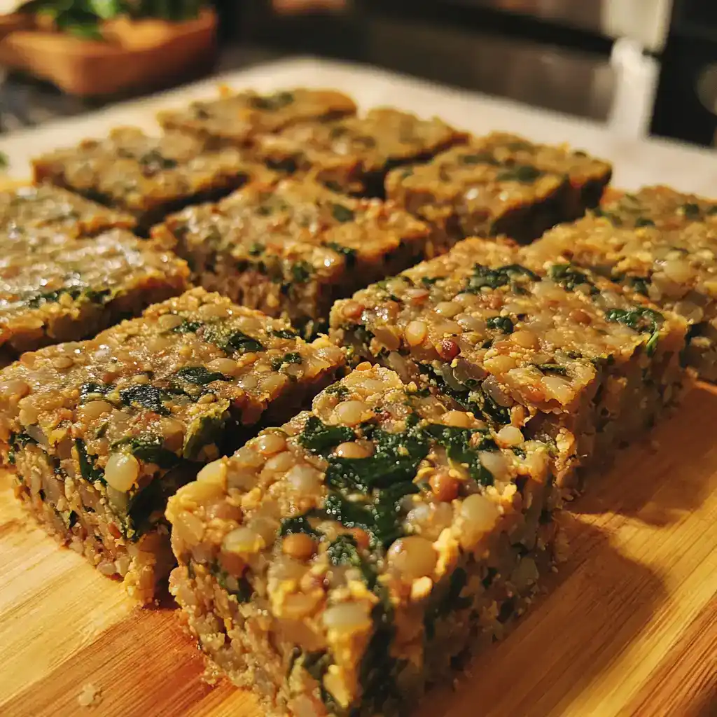 The Ultimate Lamb and Lentil Squares (That Made My Golden Retriever Amber Literally Beg for More Vegetables!)
