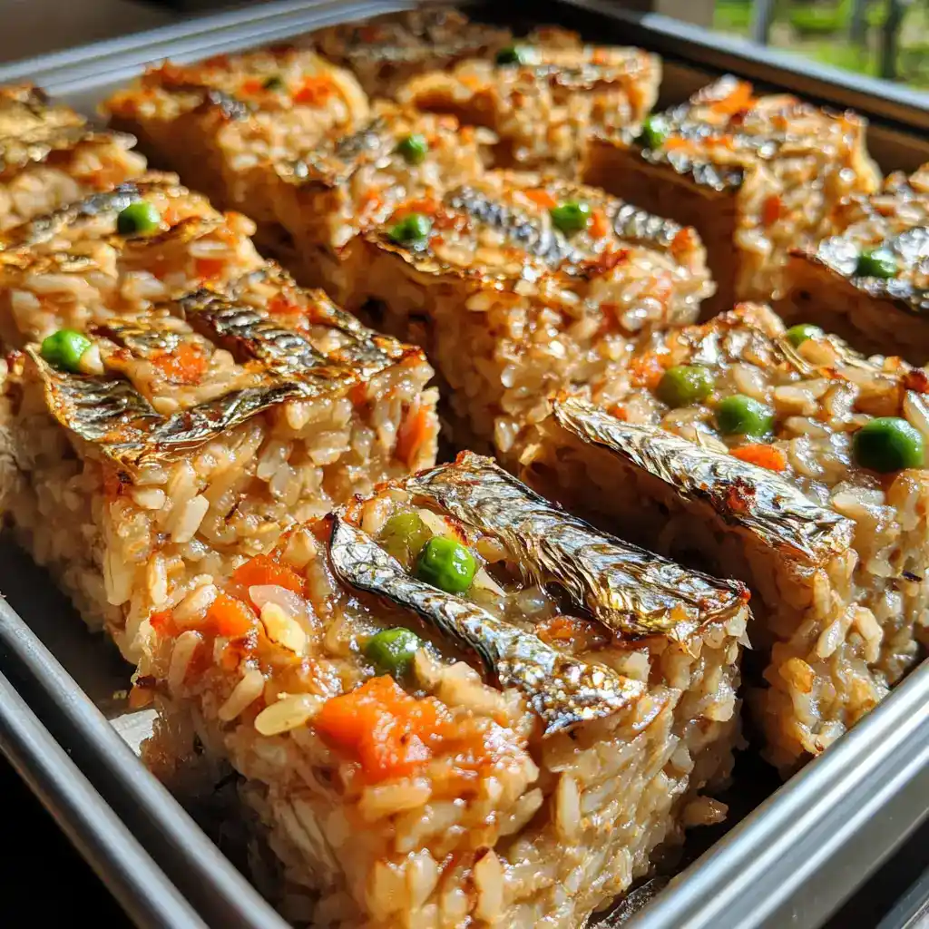 The Best Sardine and Rice Squares (That Made My Golden Retriever Think He Hit the Seafood Jackpot!)