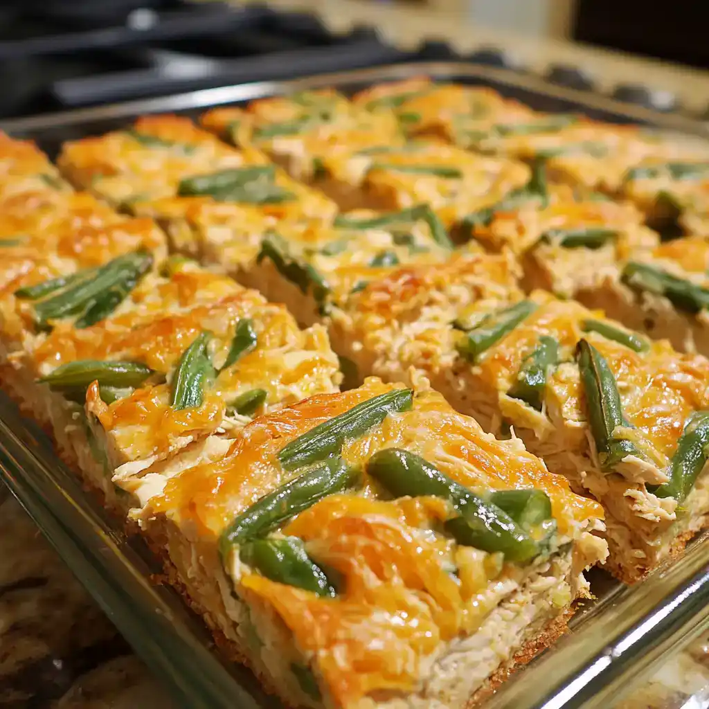 The Ultimate Green Bean Chicken Squares (That Made My Golden Retriever Think I’d Opened a Dog Bakery!)