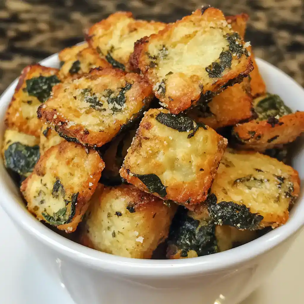 Perfect Spinach Parmesan Nibbles (That Finally Made My Golden Retriever Beg for His Vegetables!)