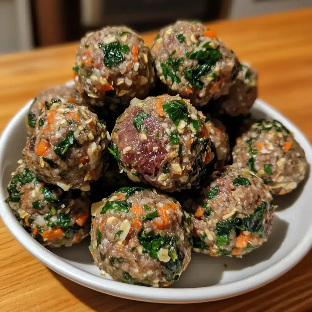 The Ultimate Beef Heart and Vegetable Balls (My Athletic Dog’s Performance Secret!)