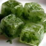 Parsley Ice Cube Treats