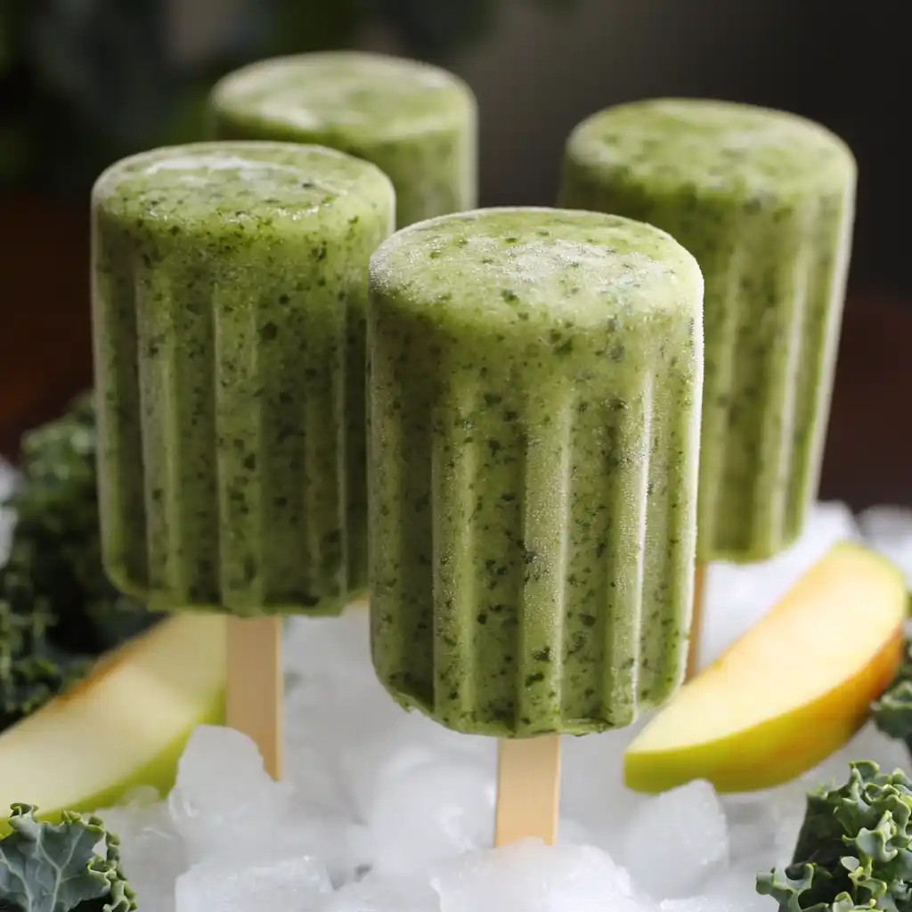 The Ultimate Kale Apple Frozen Treats (That Made My Golden Retriever Think He Was Getting Green Smoothie Popsicles!)