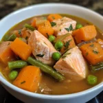 Salmon and Sweet Potato Stew