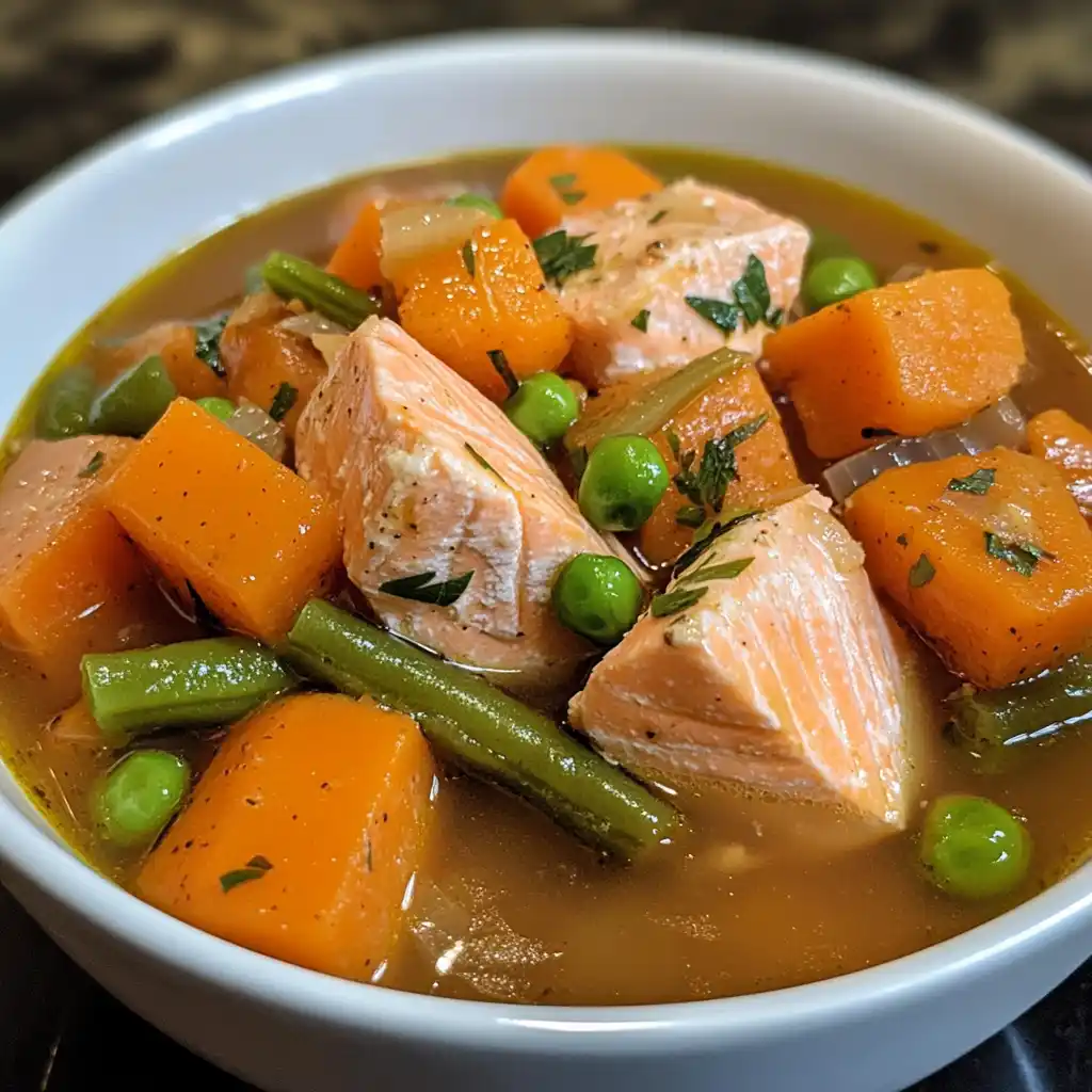 The Ultimate Salmon and Sweet Potato Stew (That Made My Golden Retriever Think Gourmet Dining Was a Daily Occurrence!)