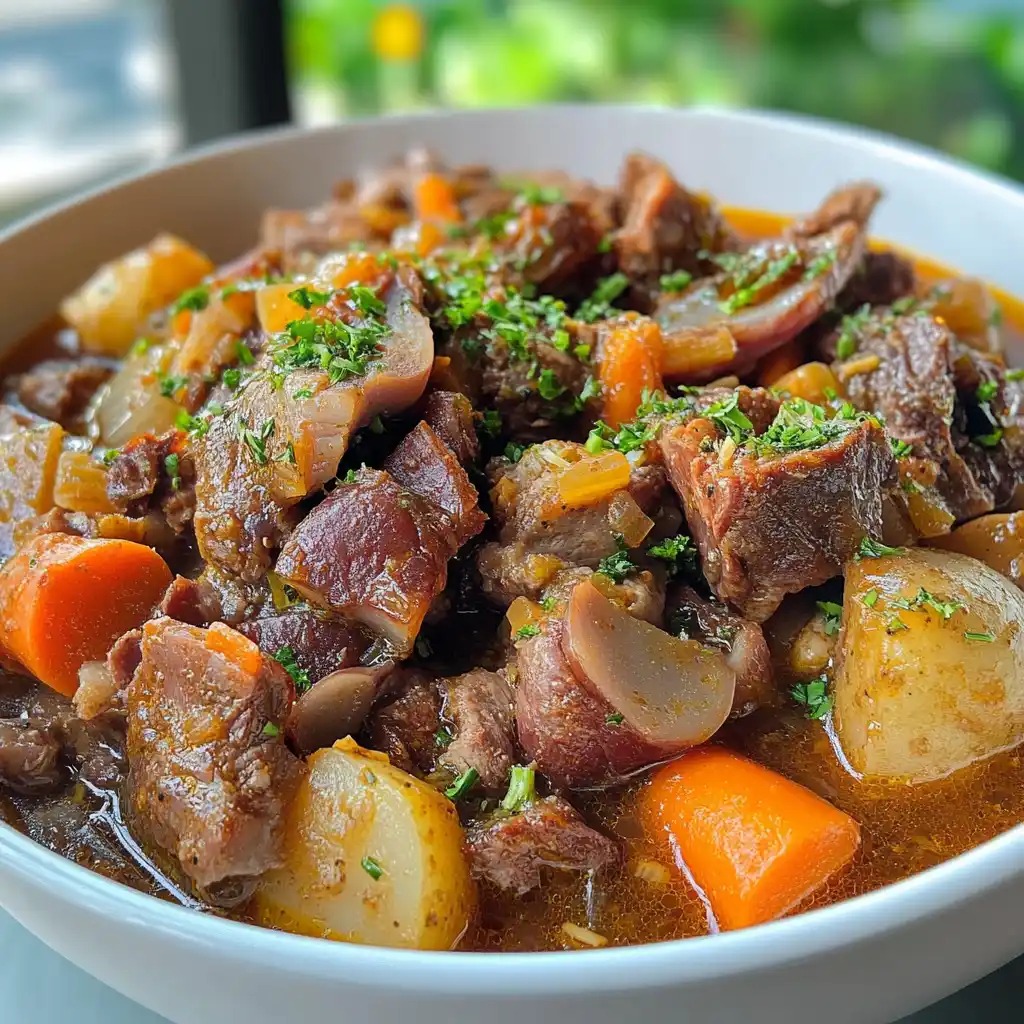 The Ultimate Beef Heart and Vegetable Stew (That Made My Golden Retriever Think I’d Opened a Gourmet Dog Restaurant!)