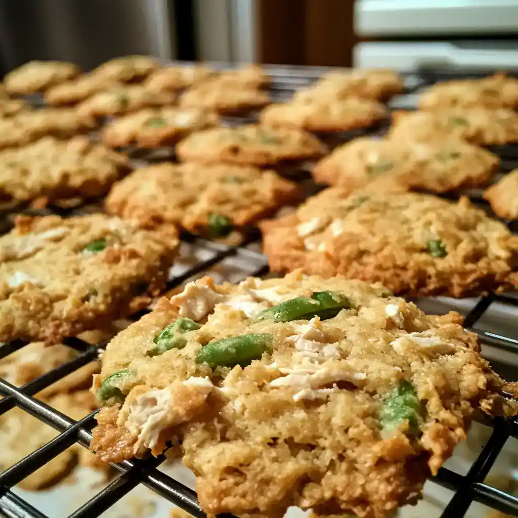 The Perfect Chicken and Green Bean Dog Cookies (That Made My Golden Retriever Think Dinner Came Early!)