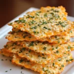 Parsley Cheese Crisps