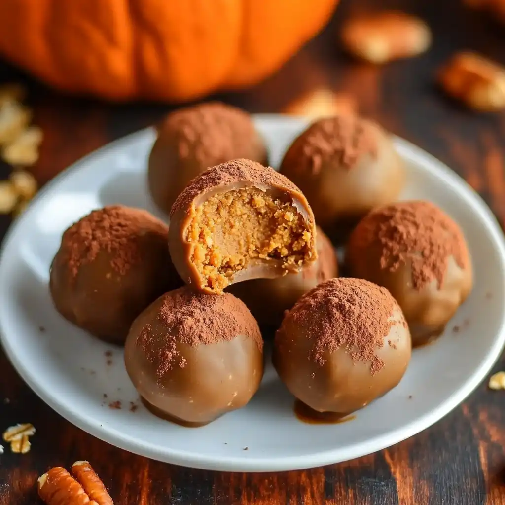 The Best Pumpkin Peanut Butter Balls (That Made My Golden Retriever Think Halloween Came Early!)