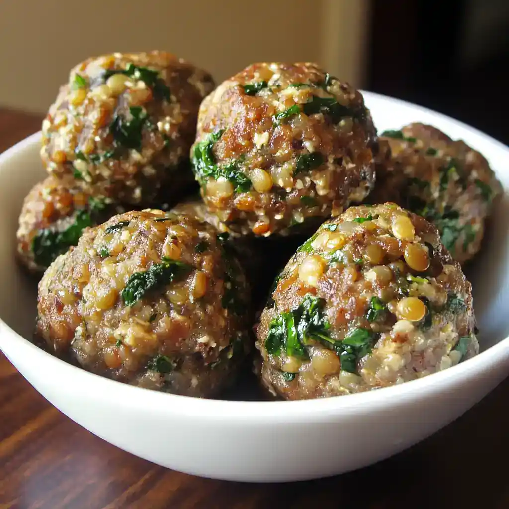 The Best Lamb and Lentil Balls (That Made Amber Forget About His Kibble!)