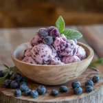 Kefir Blueberry Frozen Bones