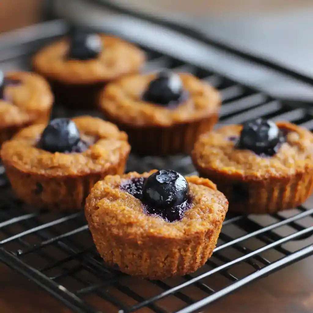 The Ultimate Blueberry Sweet Potato Pupcakes (My Golden Retriever’s Birthday Dream Come True!)