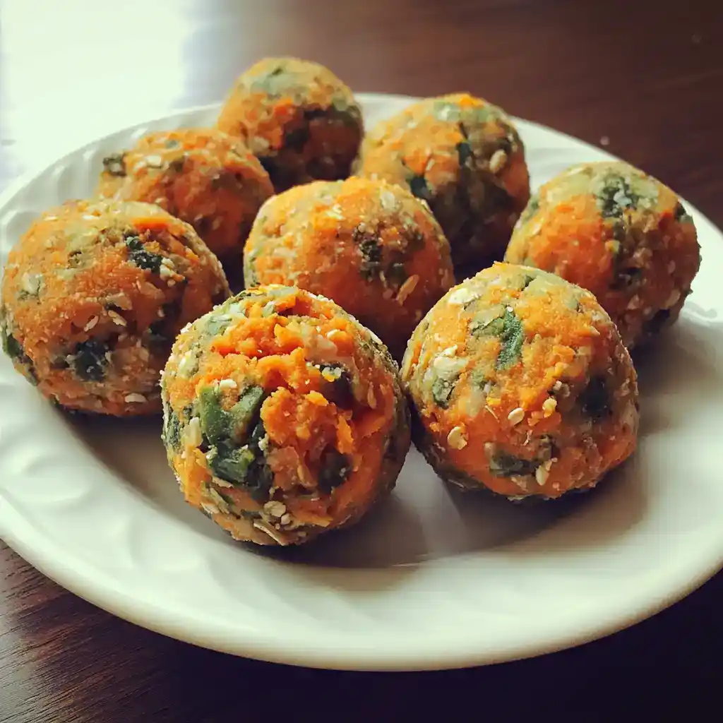 The Perfect Green Bean Sweet Potato Balls (That Made My Golden Retriever Amber Forget He’s on a Diet!)