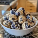 Blueberry Oat Balls