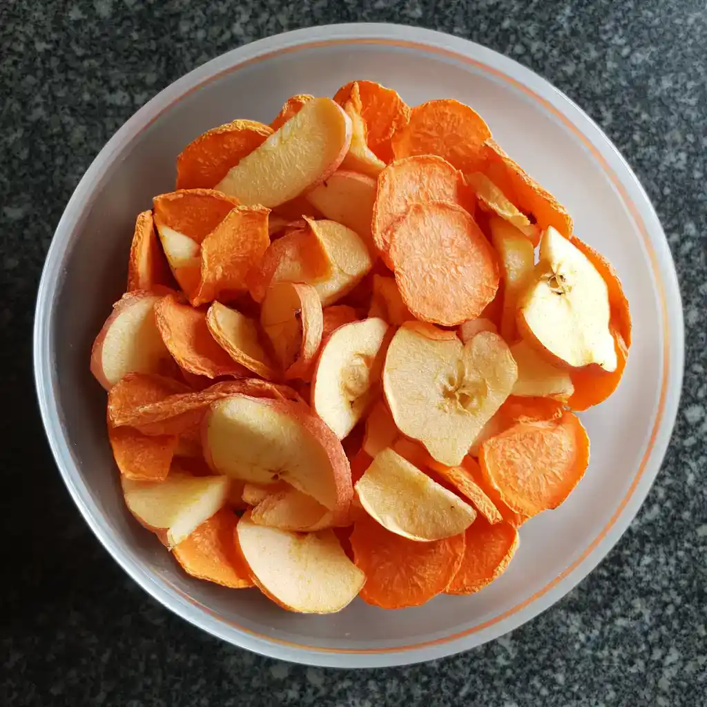 The Perfect Apple Carrot Dehydrated Chews (That Made My Golden Retriever Amber Think He’s Getting Nature’s Candy!)