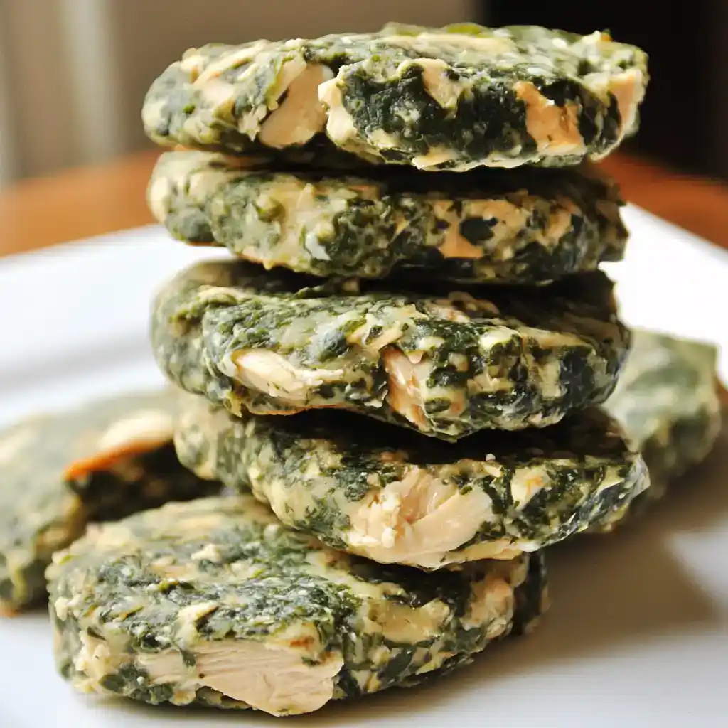 Perfect Spinach Chicken Training Treats (That Made My Golden Retriever Amber Master “Down-Stay” While Getting His Daily Greens!)