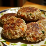 Beef and Rice Patties