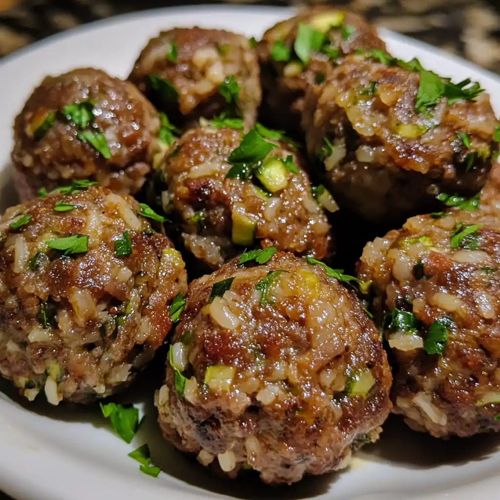The Ultimate Venison and Brown Rice Balls (My Shepherd Mix Actually Drools When I Make These!)