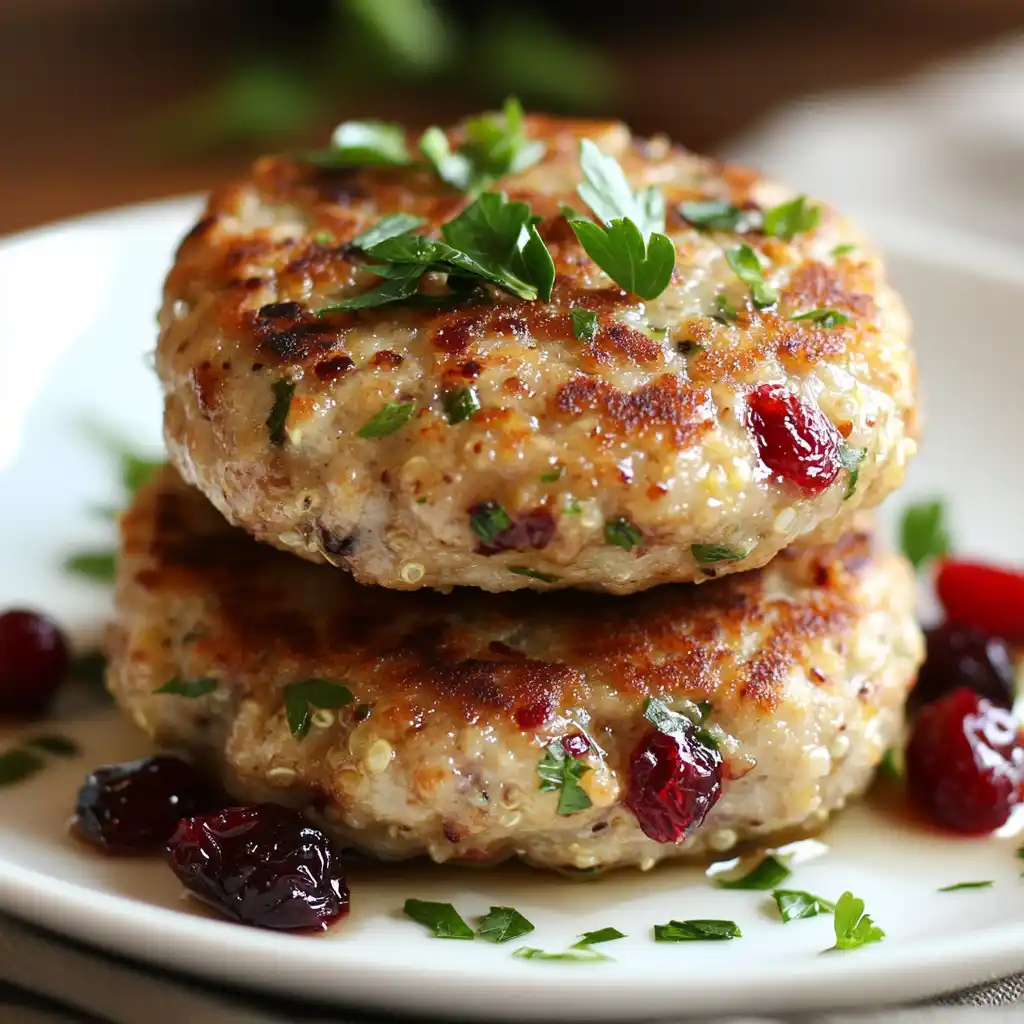 The Ultimate Turkey and Cranberry Patties (That Made My Golden Retriever Amber Think He’s Getting Holiday Feast Burgers!)