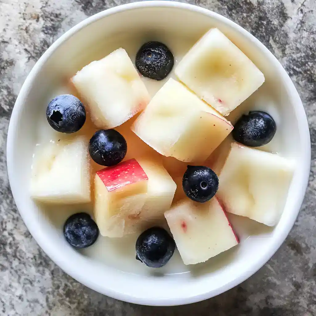The Perfect Yogurt Apple Frozen Cubes (Amber’s Probiotic Fruit Paradise!)