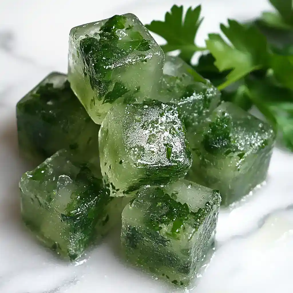The Perfect Parsley Ice Cubes (Amber’s Breath-Freshening Secret!)