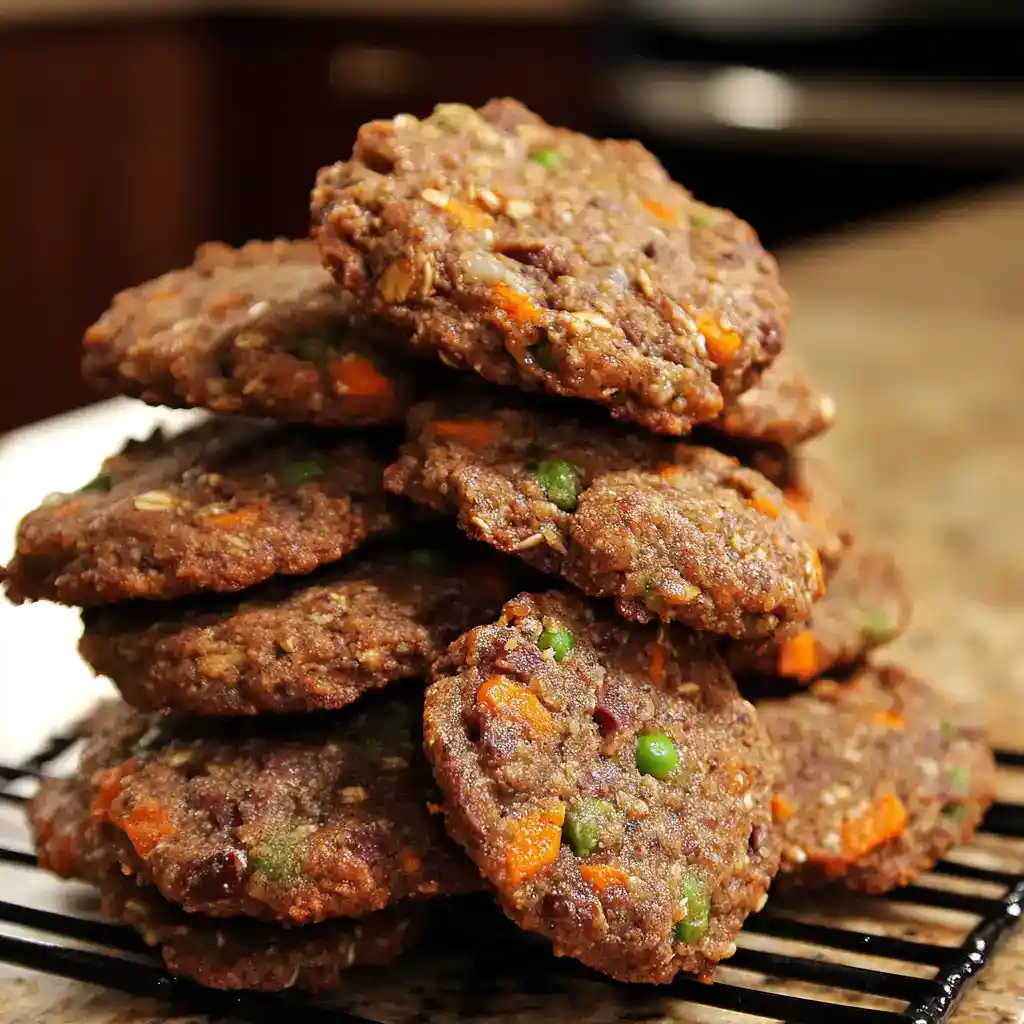 The Best Beef Liver and Vegetable Cookies (That Made My Golden Retriever Think Superfoods Had Become His New Obsession!)