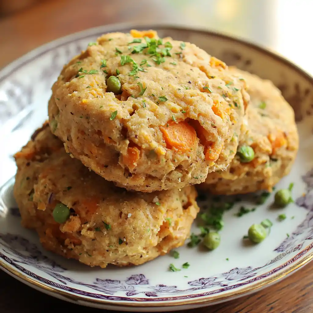 The Best Rabbit and Veggie Biscuits (That Made My Golden Retriever Amber Forget His Manners!)