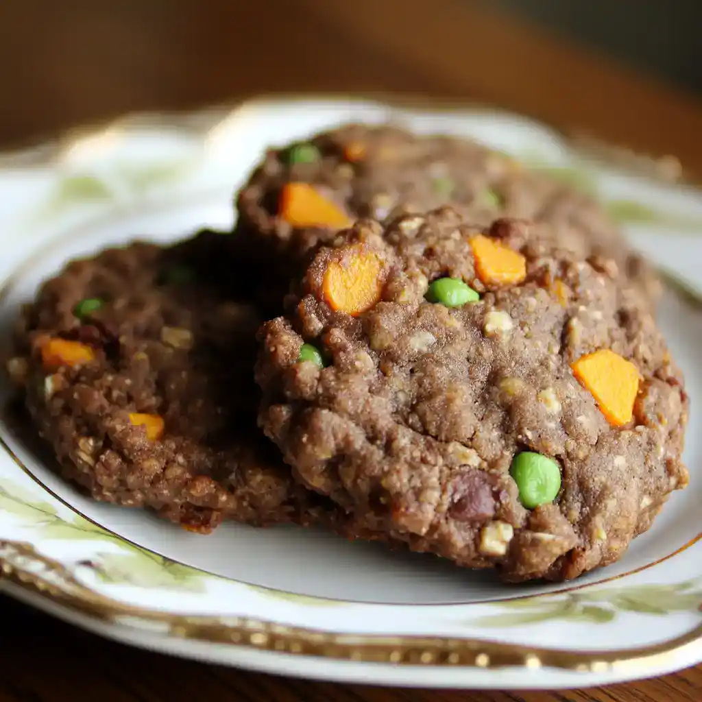 The Perfect Beef Heart Vegetable Cookies (That Made My Golden Retriever Amber Actually Choose Veggies Over Bacon!)