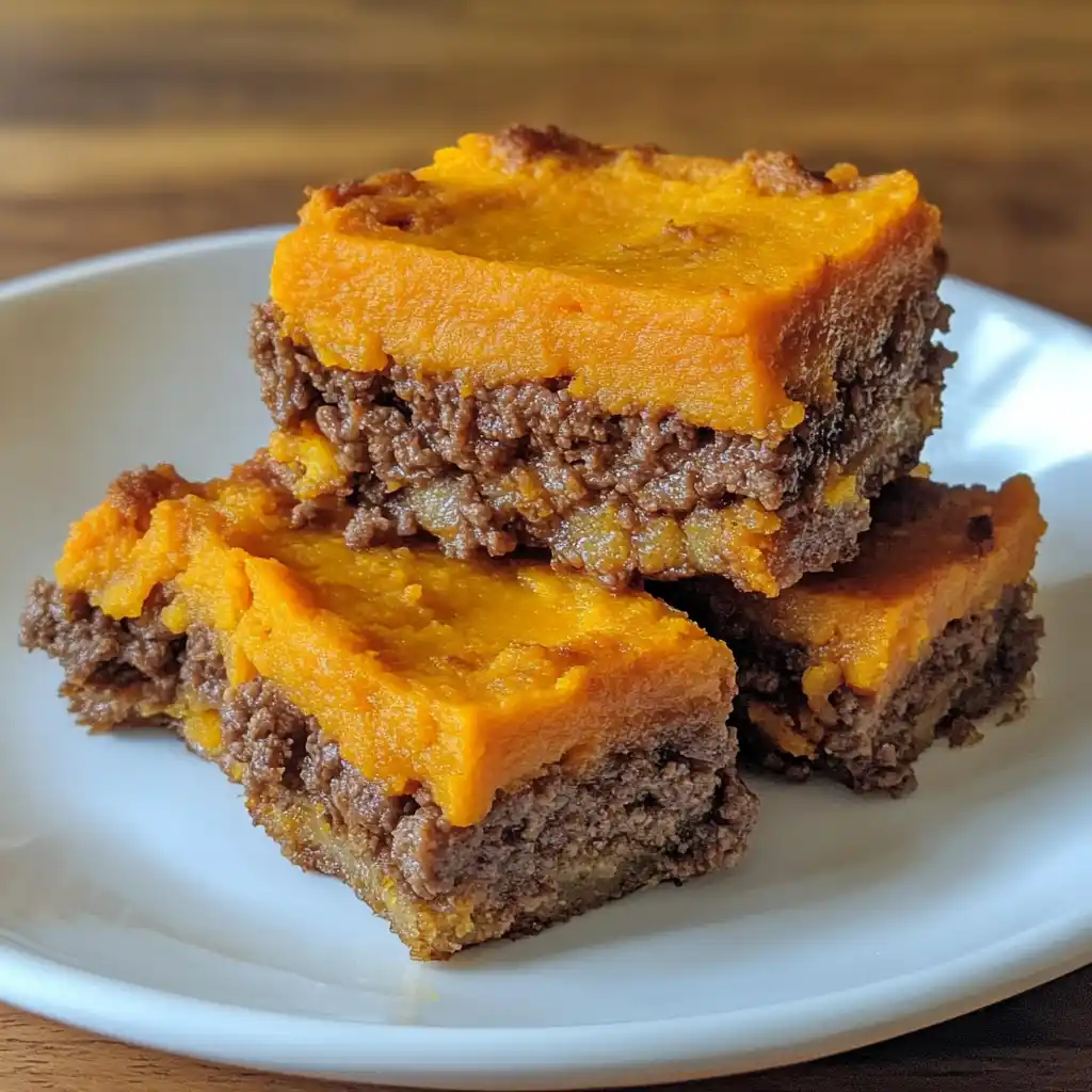 The Ultimate Venison and Sweet Potato Squares (That Made My Golden Retriever Amber Think He’s Getting Wild Game Casserole!)