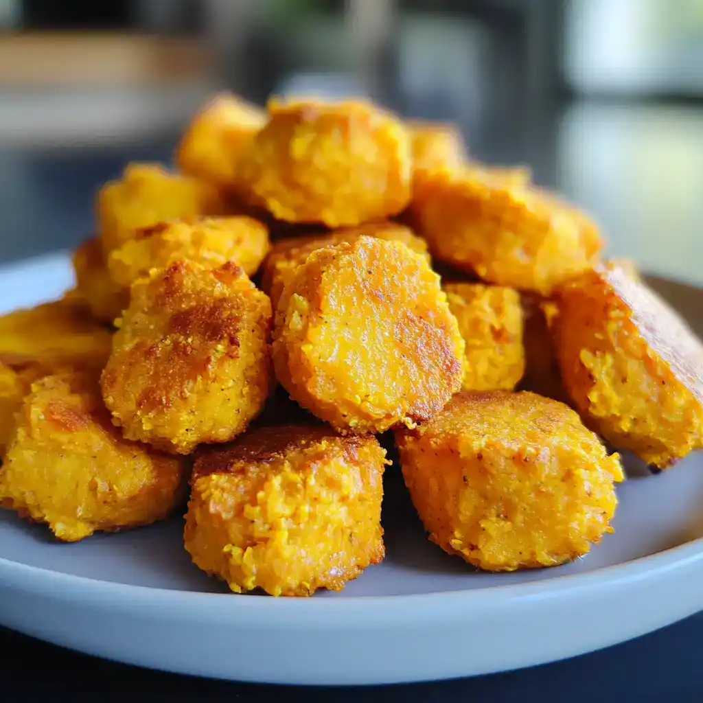 The Ultimate Turmeric Sweet Potato Nuggets (That Keep My 8-Year-Old Golden Retriever’s Joints Happy!)
