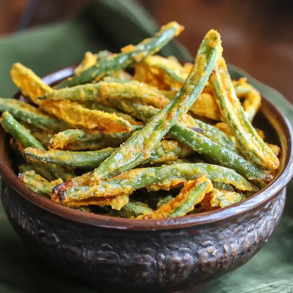 The Best Green Bean Crispy Chips (That Made My Golden Retriever Think He Hit the Healthy Snack Jackpot!)