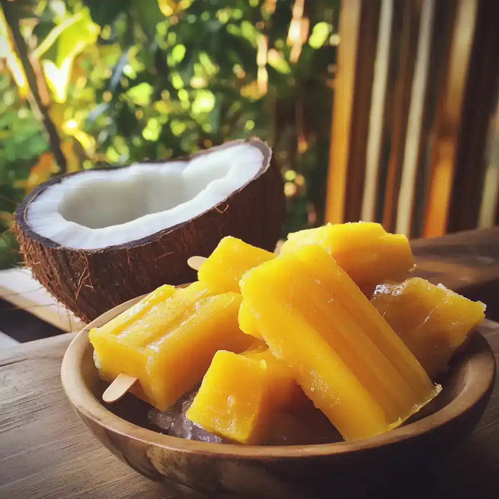 The Perfect Mango Coconut Water Dog Popsicles (That Made My Golden Retriever Forget About the Summer Heat!)