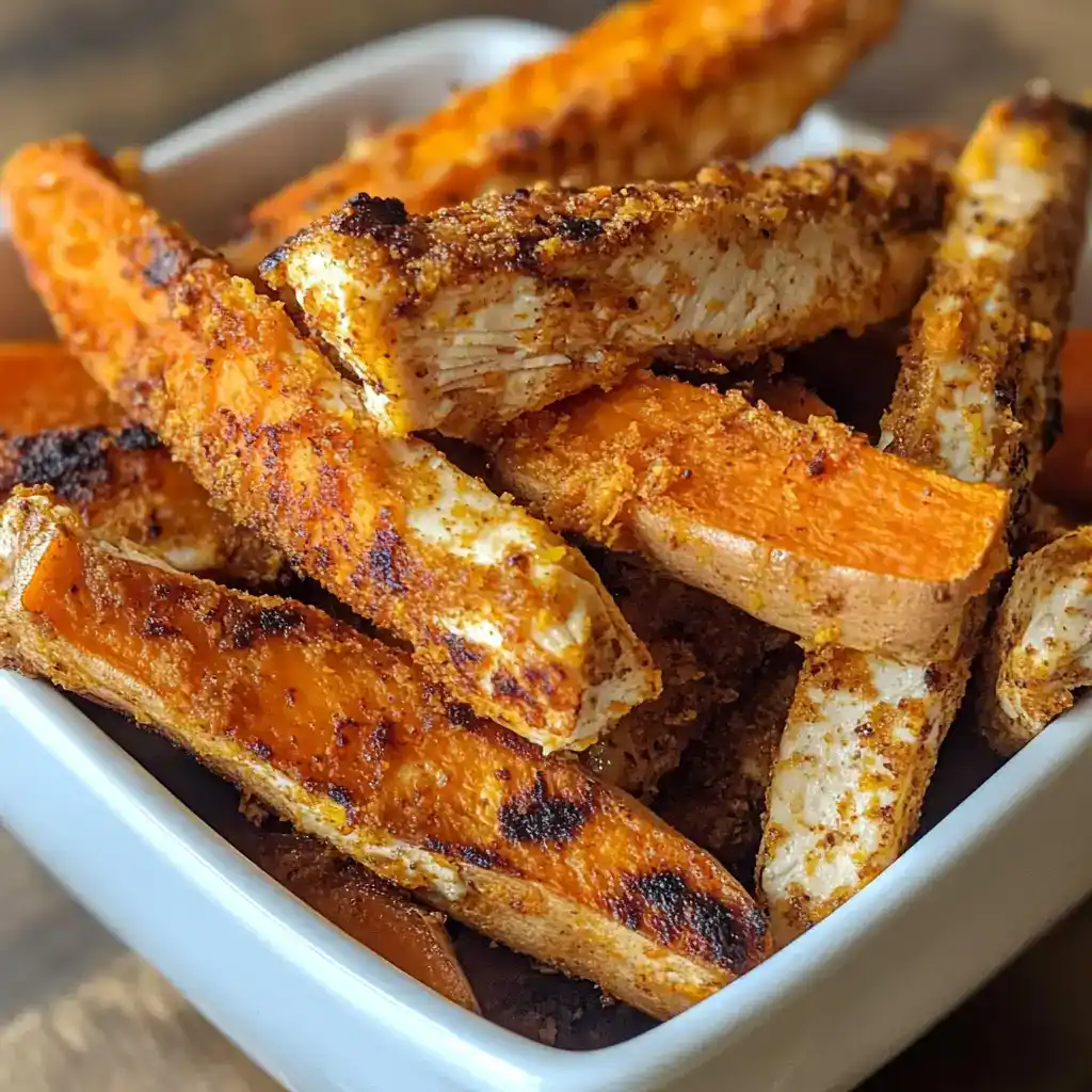 The Best Sweet Potato Chicken Strips (My Senior Lab’s Joint Health Heroes!)