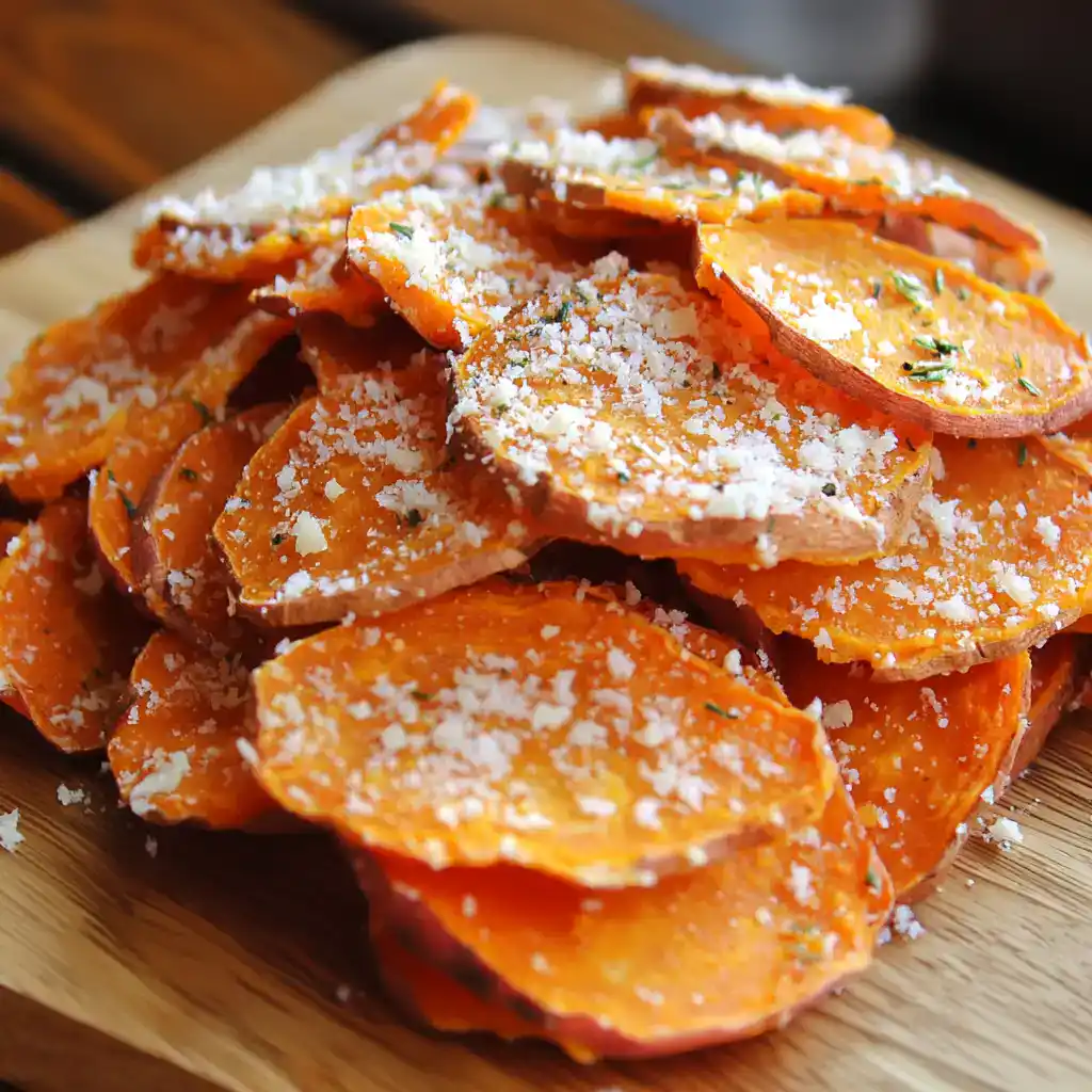 The Best Parmesan Sweet Potato Crisps (That Made My Golden Retriever Think He’s Dining at a Five-Star Restaurant!)