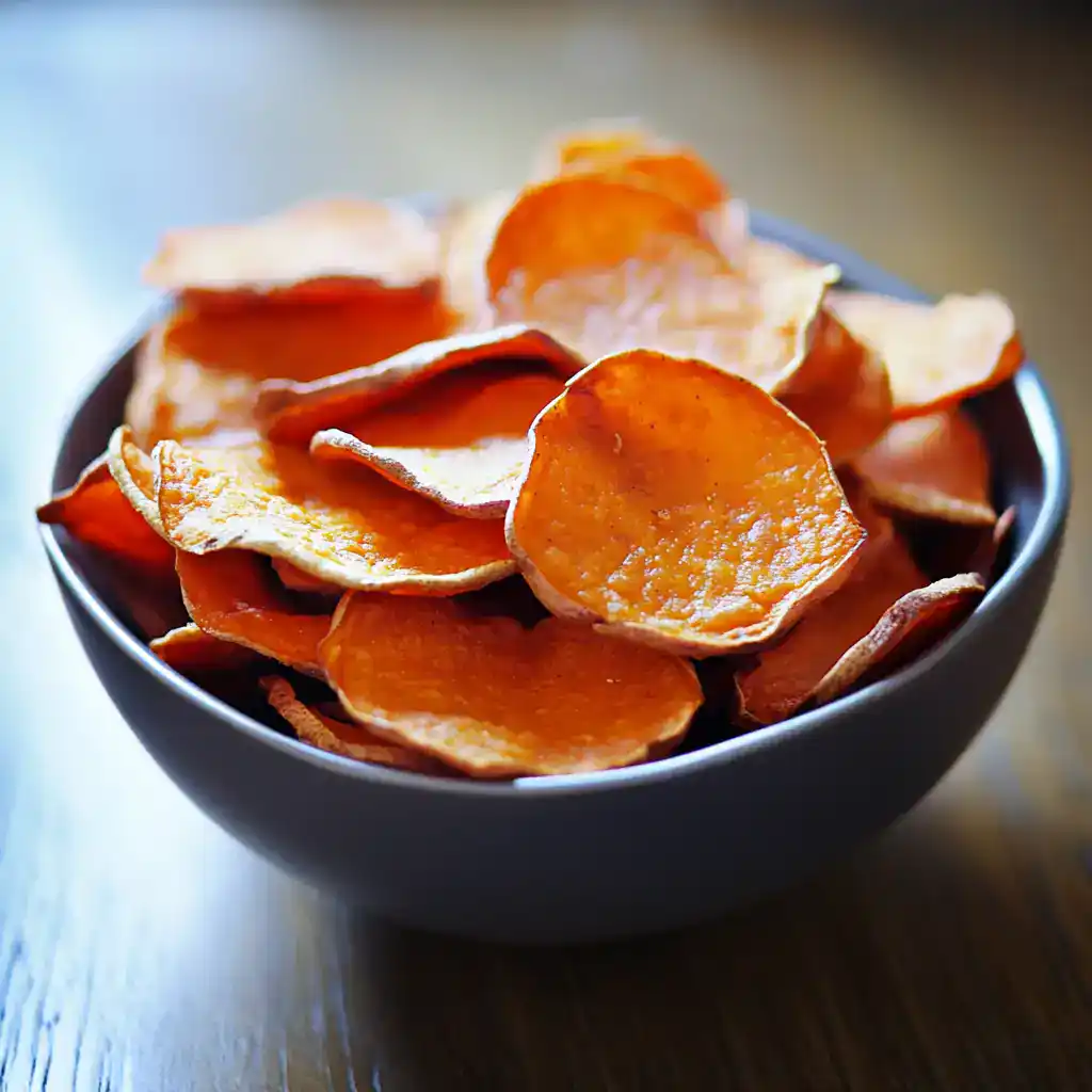 The Perfect Sweet Potato Chips (That Made Amber Choose Veggies Over Bacon!)