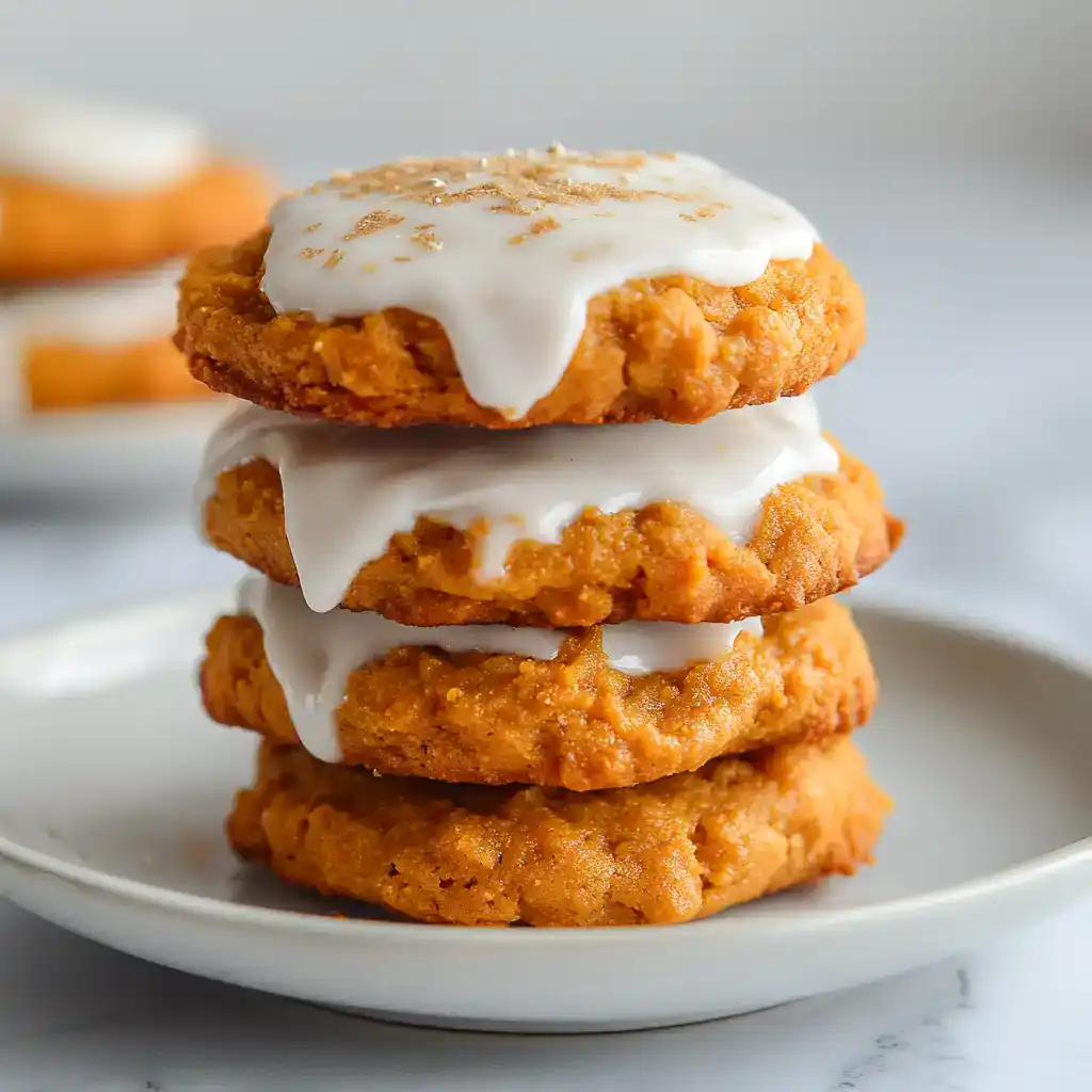 The Perfect Yogurt Frosted Sweet Potato Cookies (That Made My Golden Retriever Dance!)