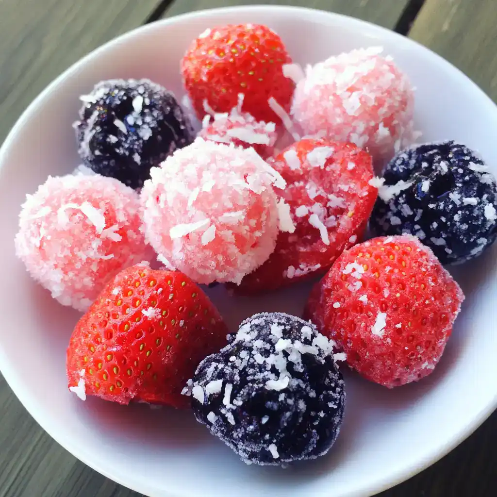 The Perfect Coconut Oil Frozen Berry Dots (That Made My Golden Retriever Think Summer Never Had to End!)