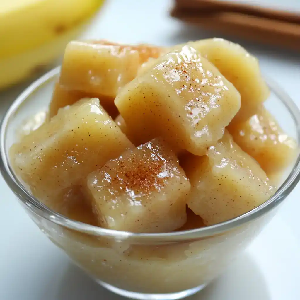 The Perfect Apple Sauce Frozen Cubes (That Made My Cocker Spaniel Forget About Digging Holes!)
