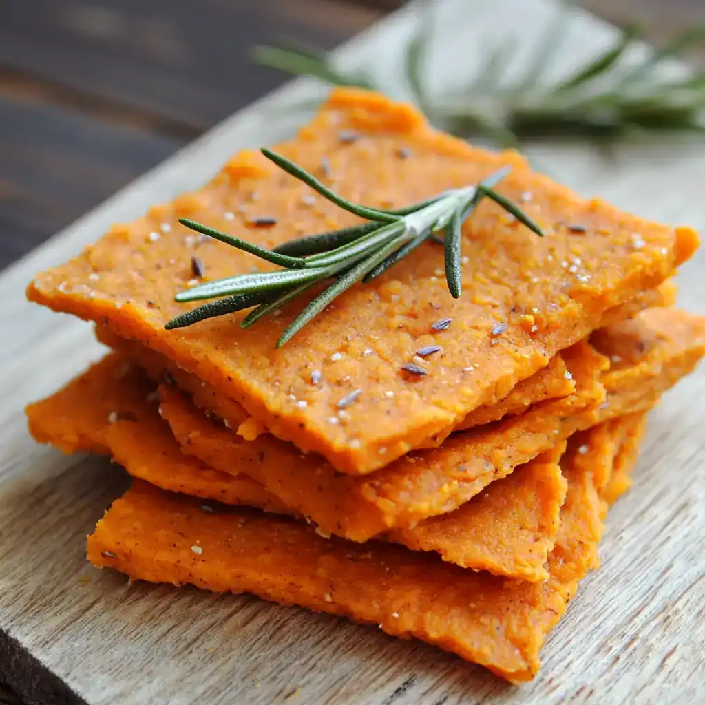The Perfect Rosemary Sweet Potato Dog Crackers (That Made My Golden Retriever Think He’s at a Fancy Bistro!)