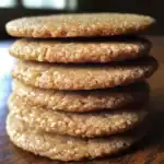 Butterscotch cookies stacked high, showcasing a homemade, golden-brown texture perfect for pet treats or baking at home. Designed to appeal to dog lovers and pet owners.