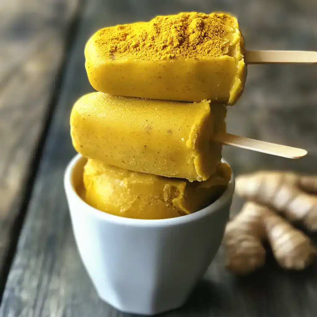 The Perfect Turmeric Golden Milk Frozen Treats (That Made My Golden Retriever Think He’s at a Doggy Spa!)