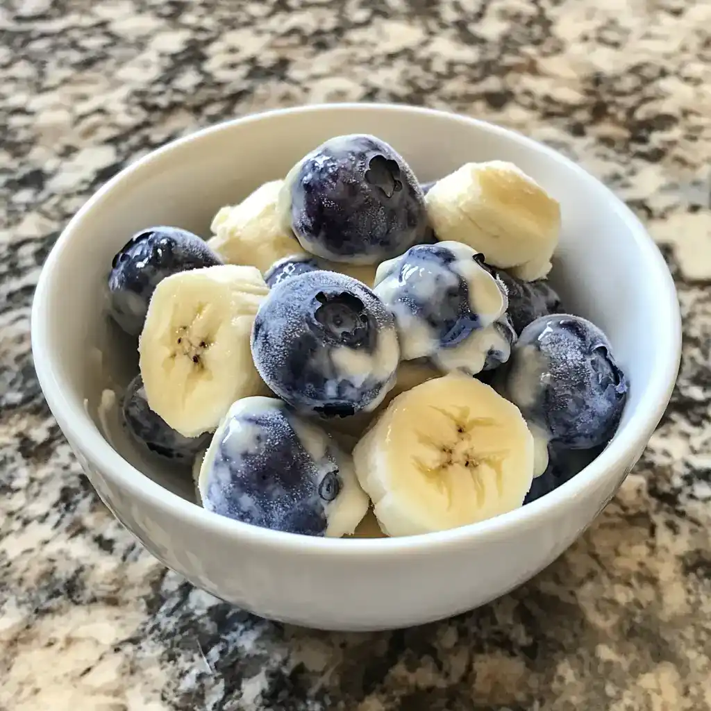The Perfect Blueberry Banana Frozen Yogurt Drops (That Made My Beagle Forget About Ice Cream Trucks!)